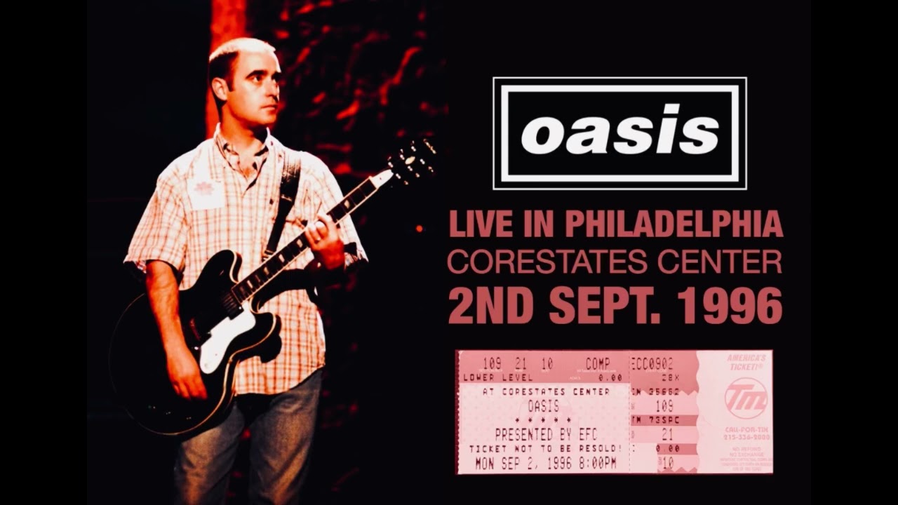 Oasis - Live in Philadelphia (2nd September 1996) - YouTube