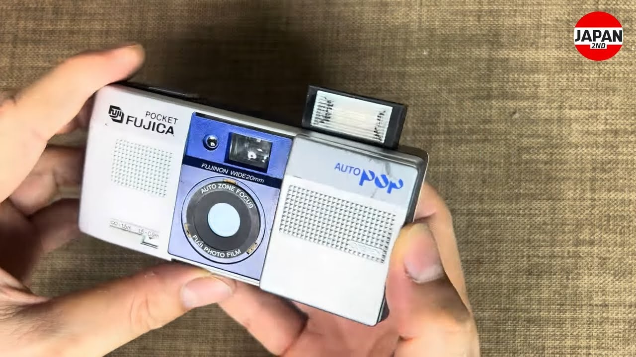 Pocket FUJICA Auto POP Film Camera ポケット フジカ オート ポップ
