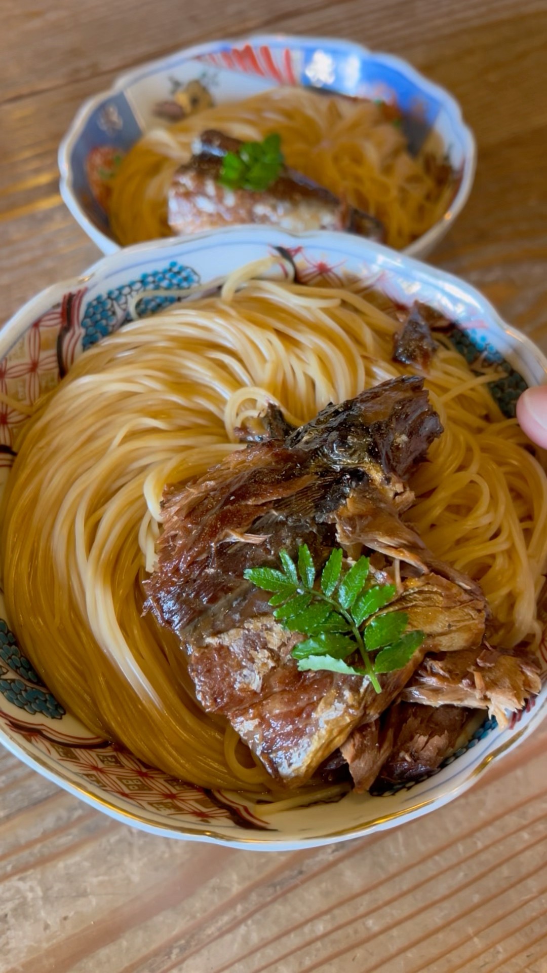 行列ができる！ 珍しい鯖そうめん#japanesefood #滋賀グルメ - YouTube