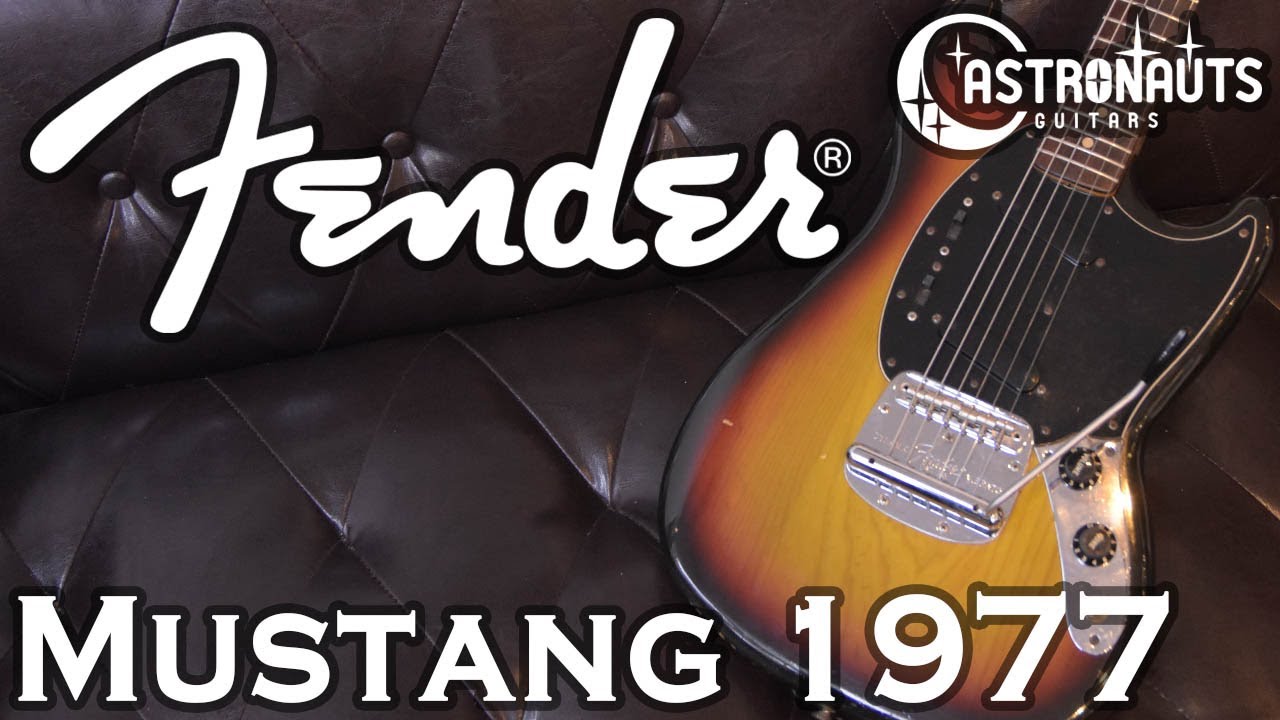 Fender USA / Mustang 1977 - YouTube