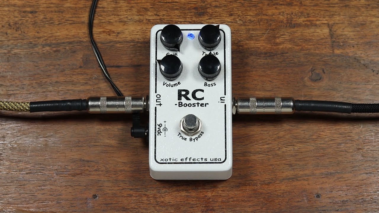 xotic effects RC Booster 【公式通販】