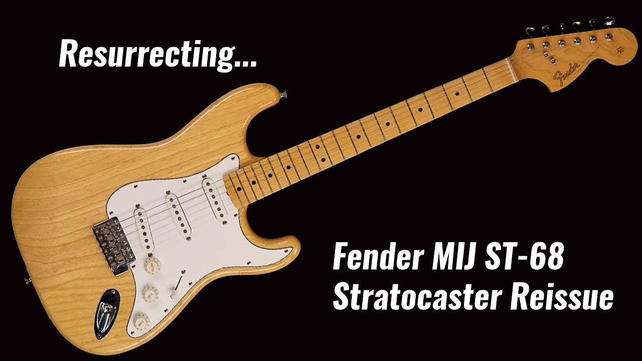 Fender MIJ ST-68 Stratocaster Reissue - Resurrection - YouTube