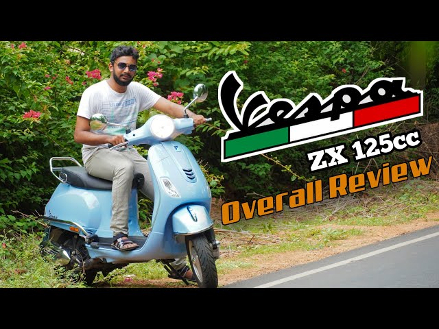 Vespa ZX 125 Retro Scooter | Is it worth buying Vespa in 2022
