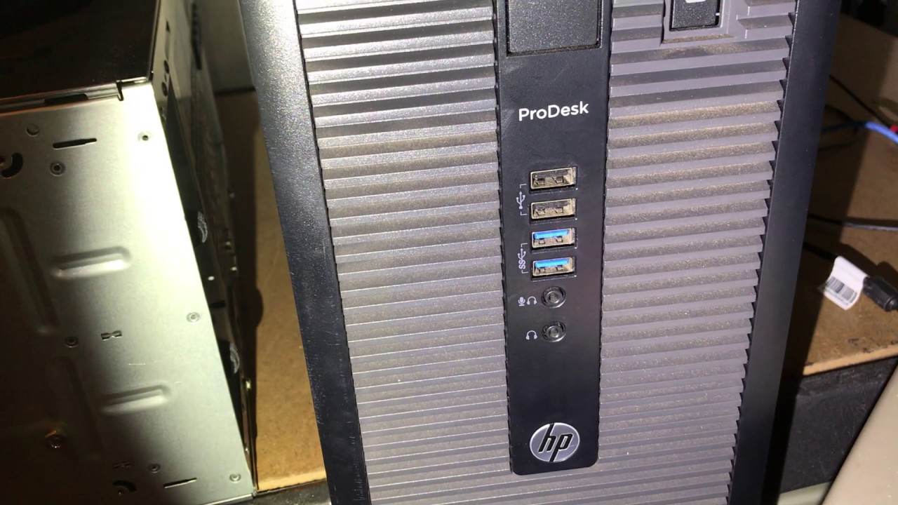 HP ProDesk 600 G1 - Win10 Upgraded - YouTube