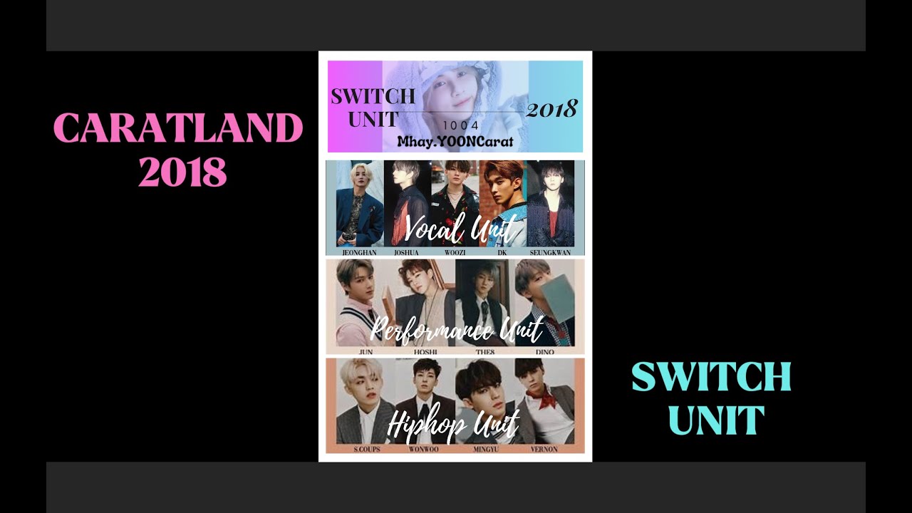 CARATLAND 2018 - SWITCH / REVERSE UNIT COMPILATION ( SEVENTEEN