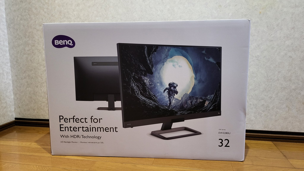 レビュー】4K HDRi＆2.1chスピーカー搭載 32インチ BenQ「EW3280U」を