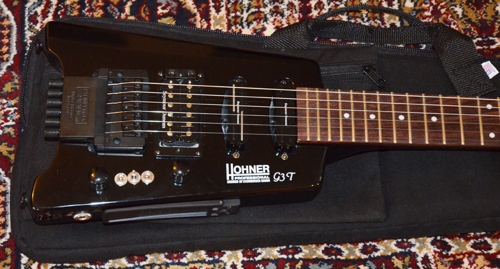 Hohner GT3-BK Headless | ChasingGuitars