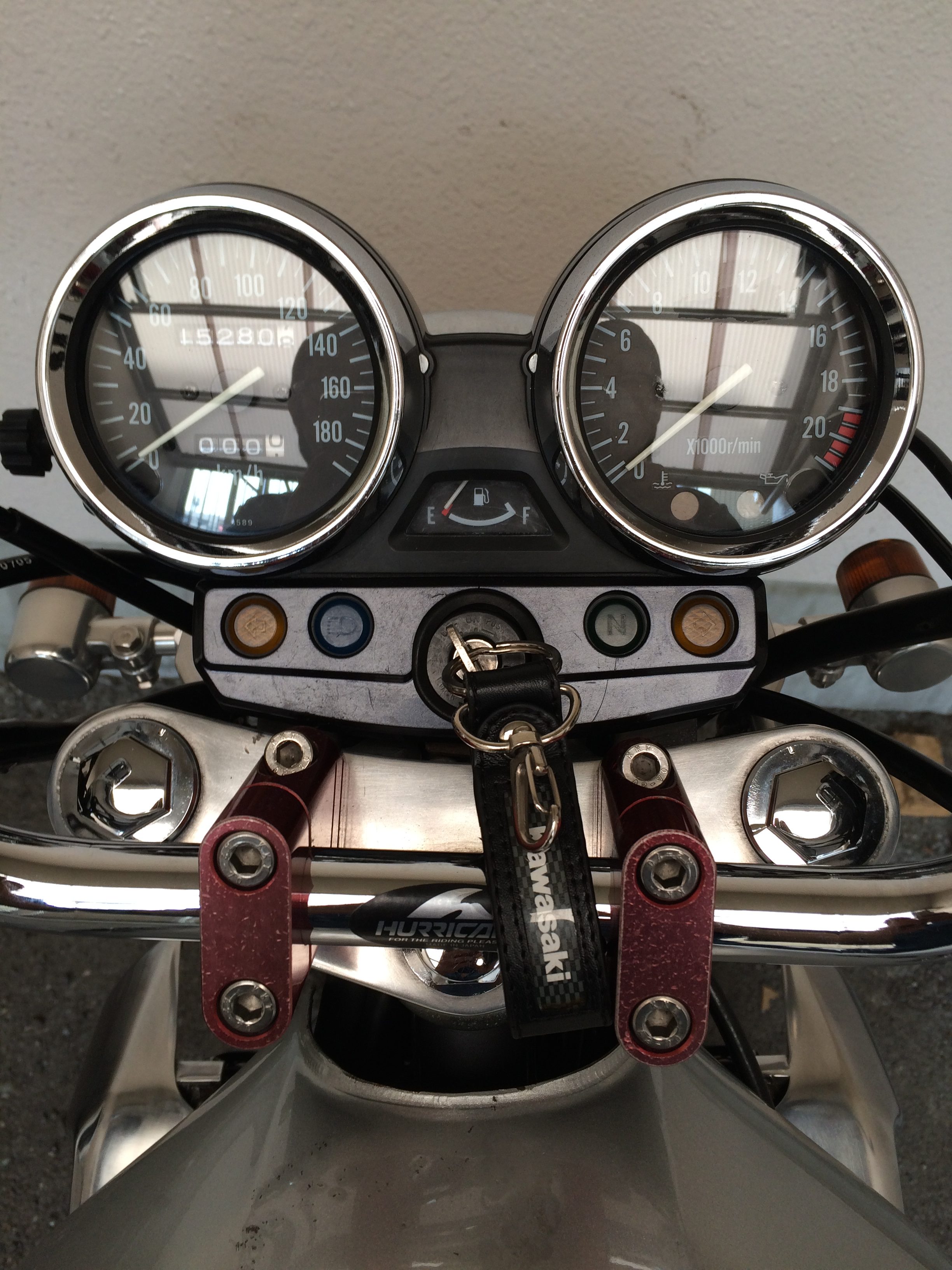 バリオス後期型メーターへ交換 | 明日はどこに疾風が吹く