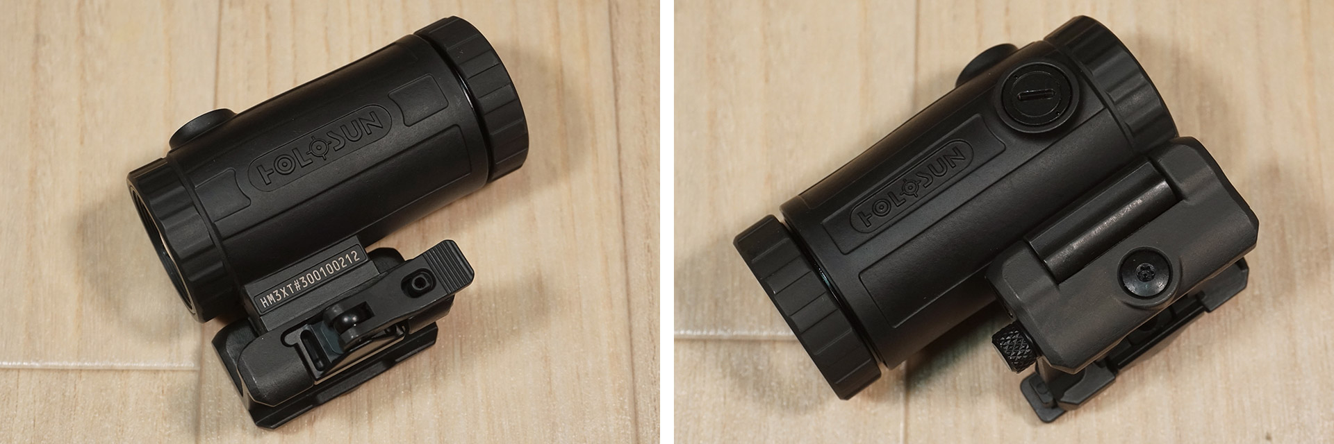HOLOSUN製コンパクトマグニファイアHM3XT 3X Magnifierのレビュー