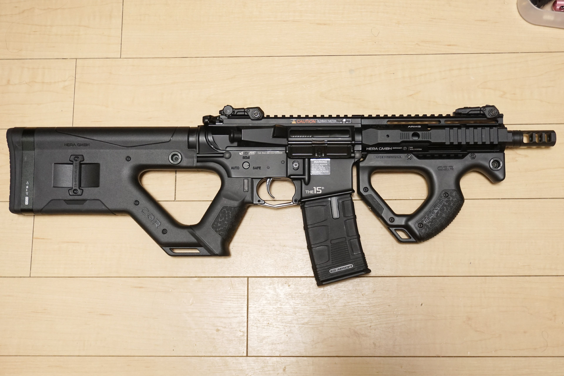 HERA ARMS正規ライセンス電動ガン ASG/ICS HERA ARMS CQRのレビュー