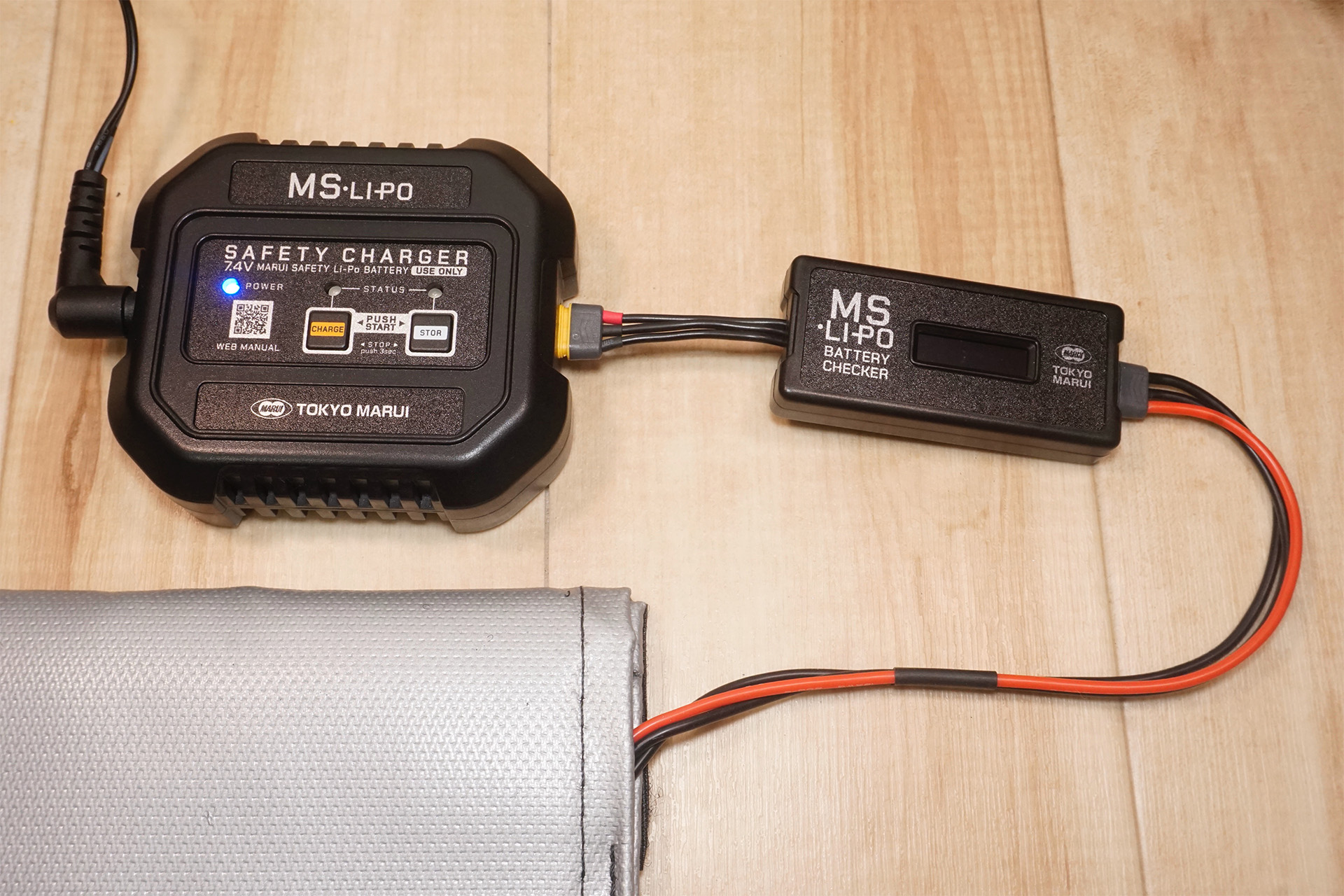 東京マルイ製LiPoバッテリーおよび周辺機器のMS•Li-Poシリーズ