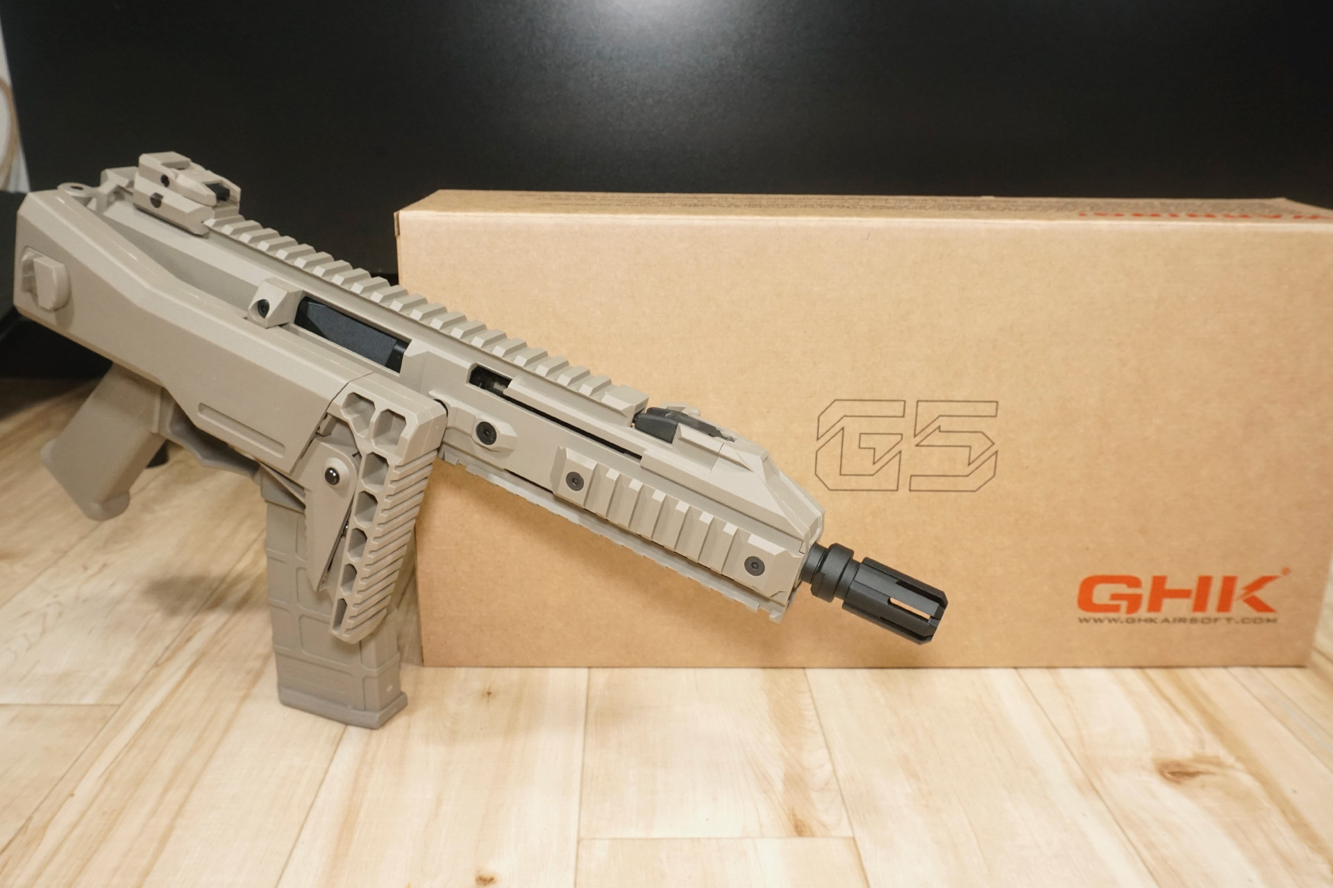 GHK G5 TAN ガスブローバックライフル（GHK-G5-TN）のレビュー | エボログ