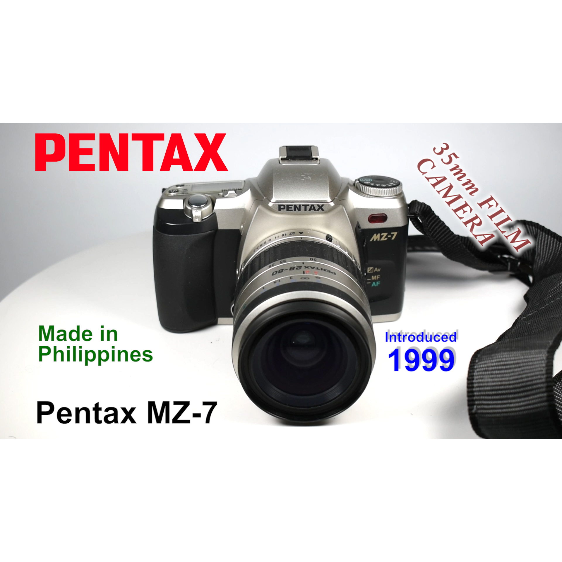 1999 Pentax MZ-7 - 35mm Film Camera