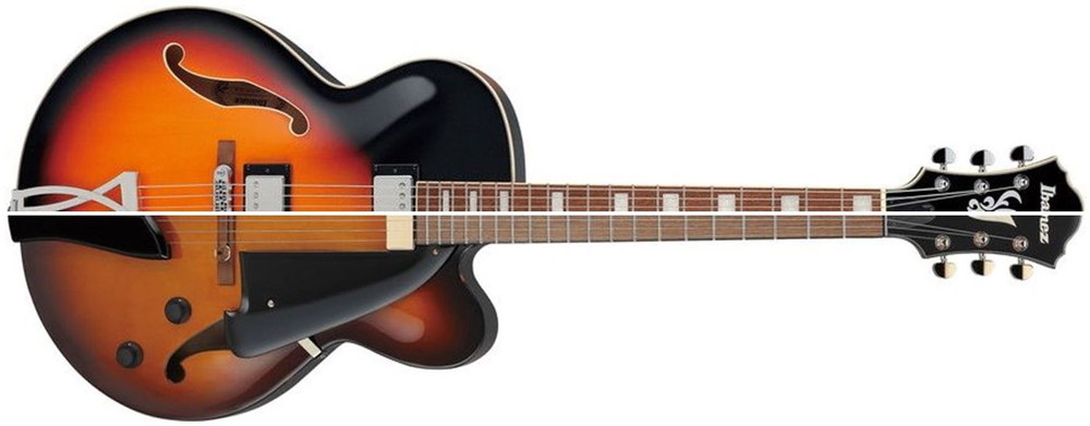 甘く、くつろぎのあるトーン「フルアコースティックギター」全体像と