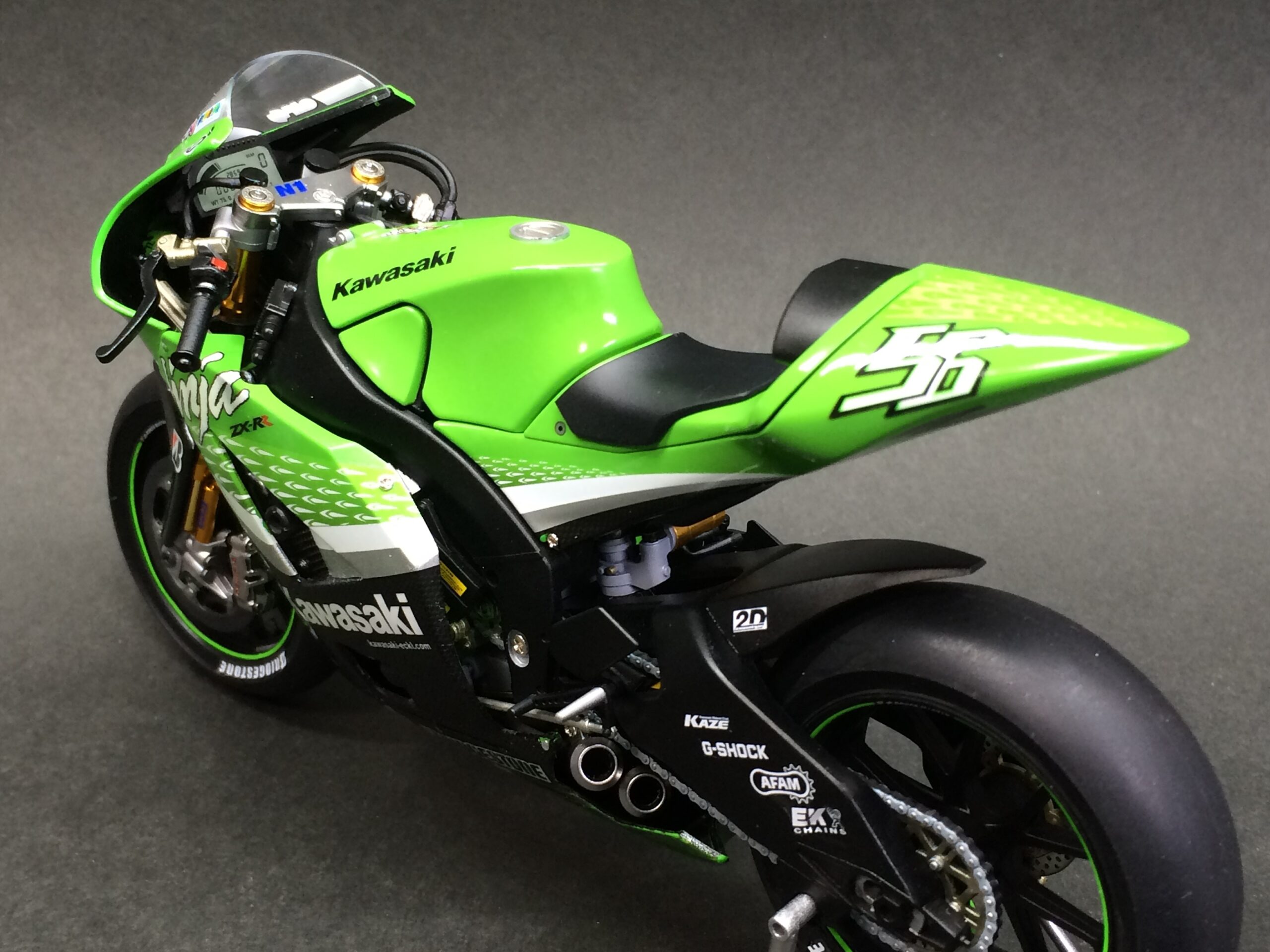 アイエエエ!?ニンジャ!?TAMIYA カワサキ Ninja ZX-RR ニンジャナンデ