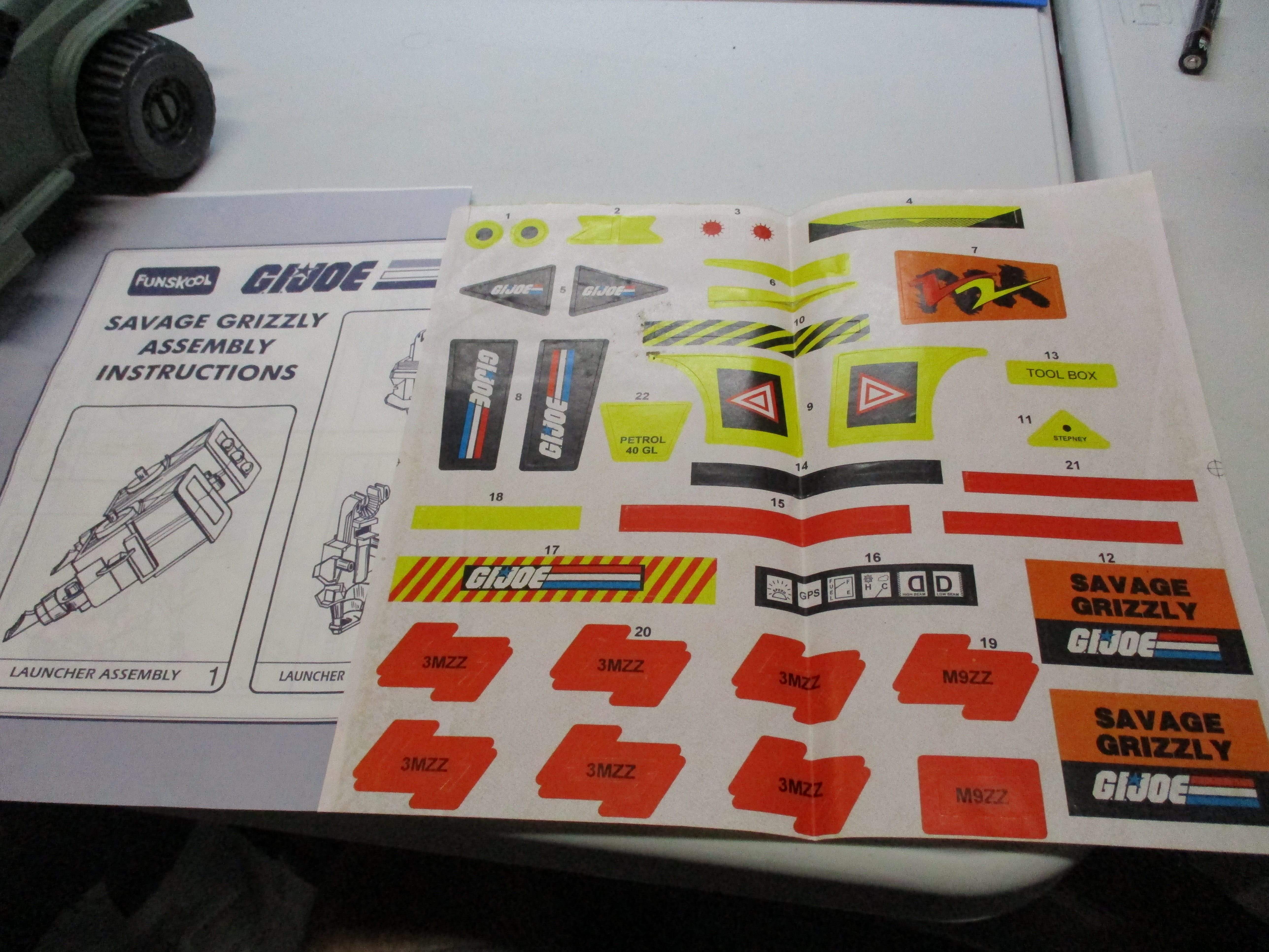 G I JOE SGT SAVAGE GRIZZLY SS-1 w box 1994 nice | Family Legacy