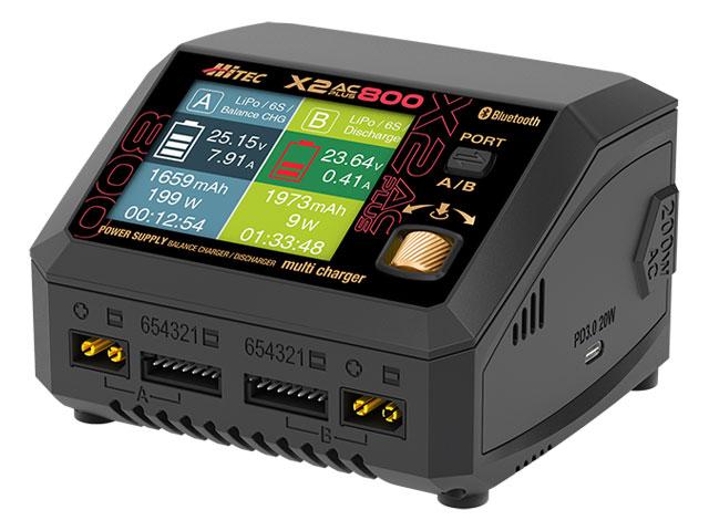 AC/DC 充・放電器 Multi Charger X2 AC PLUS 800［ マルチチャージャー