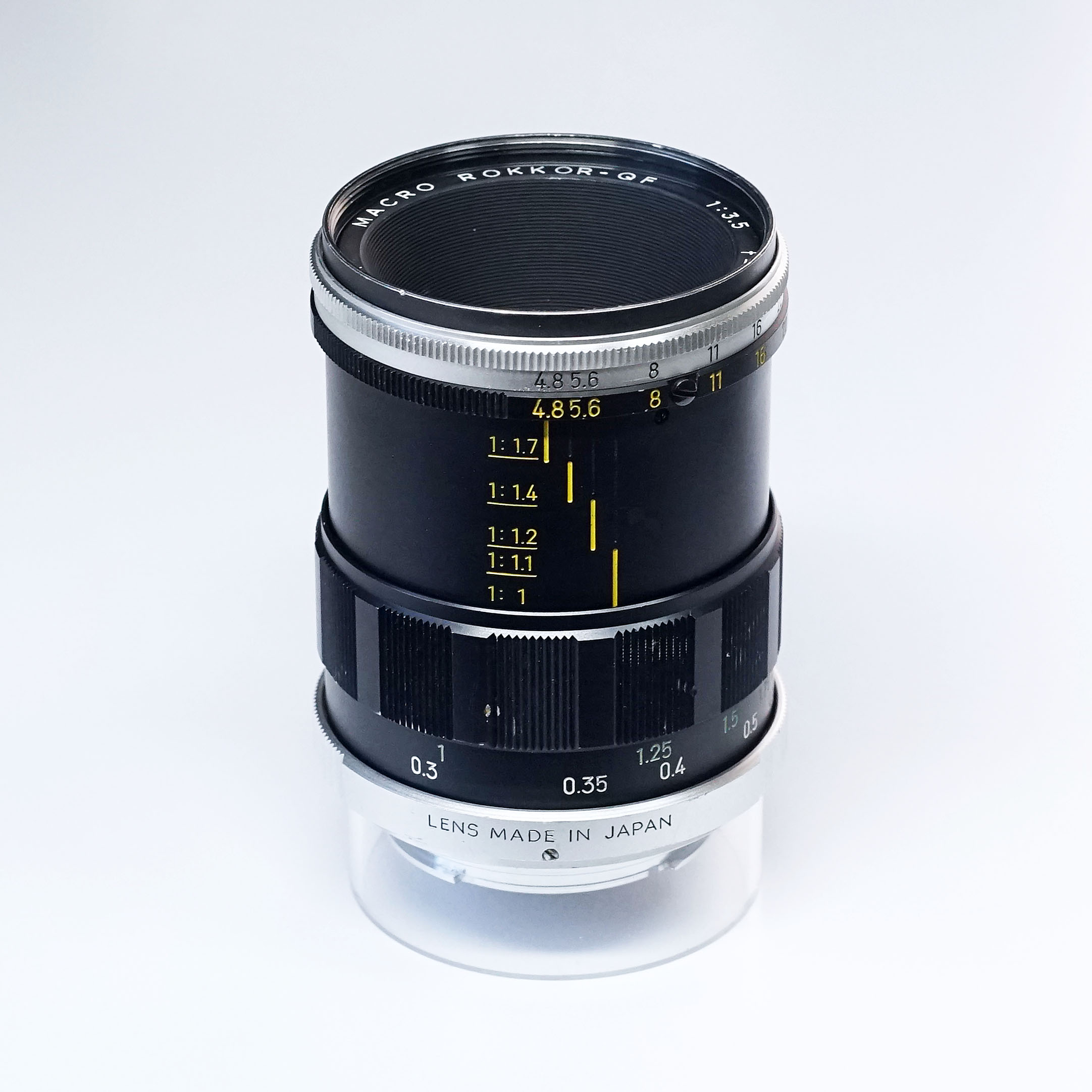MINOLTA MACRO ROKKOR-QF 50mm F3.5 ¥8,800（中古 SRマウント オールド