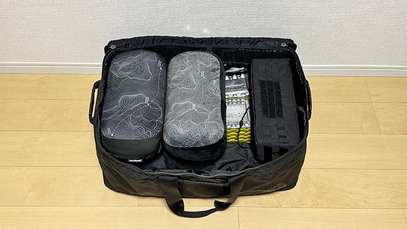 収納ボックスにソフトコンテナ！THE NORTH FACEのBCギアコンテナが