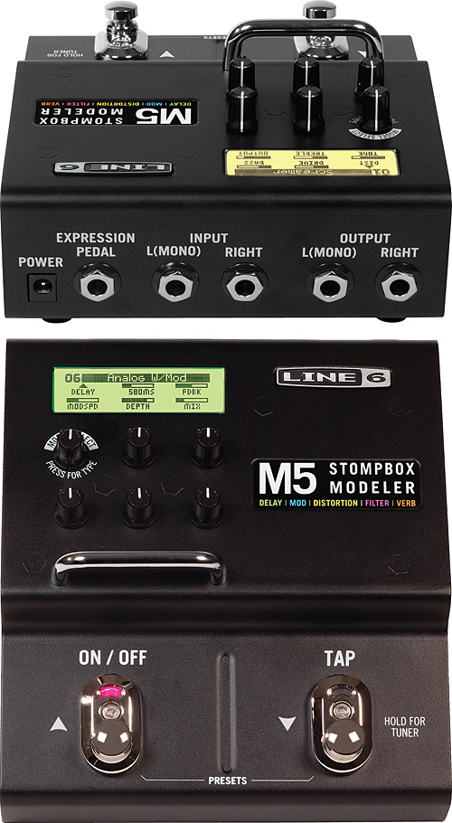Line 6 M5 Stompbox modeler – Vintage Guitar® magazine