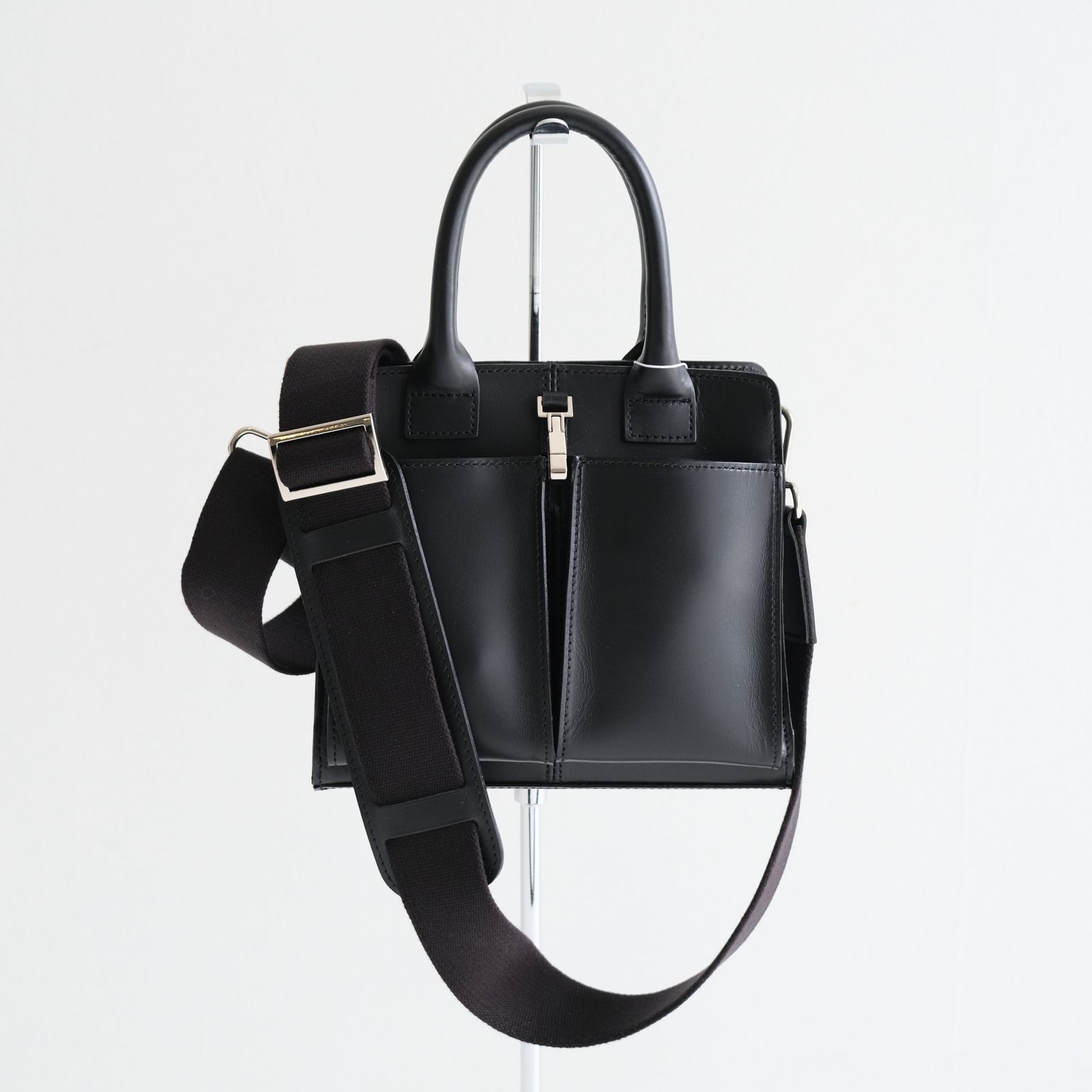 Rich I - P.RECTANGLE LEATHER HELMET BAG PLAY / ヘルメットバッグ