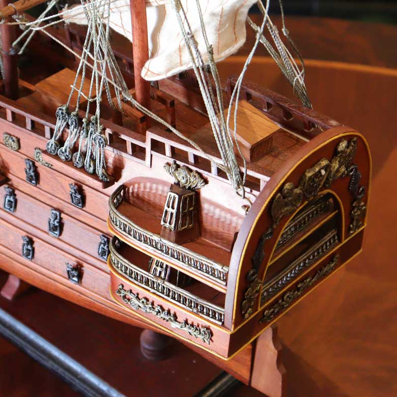 帆船 ロワイヤルルイ フランス 軍船 モデルシップ ROYAL LOUIS – 輸入