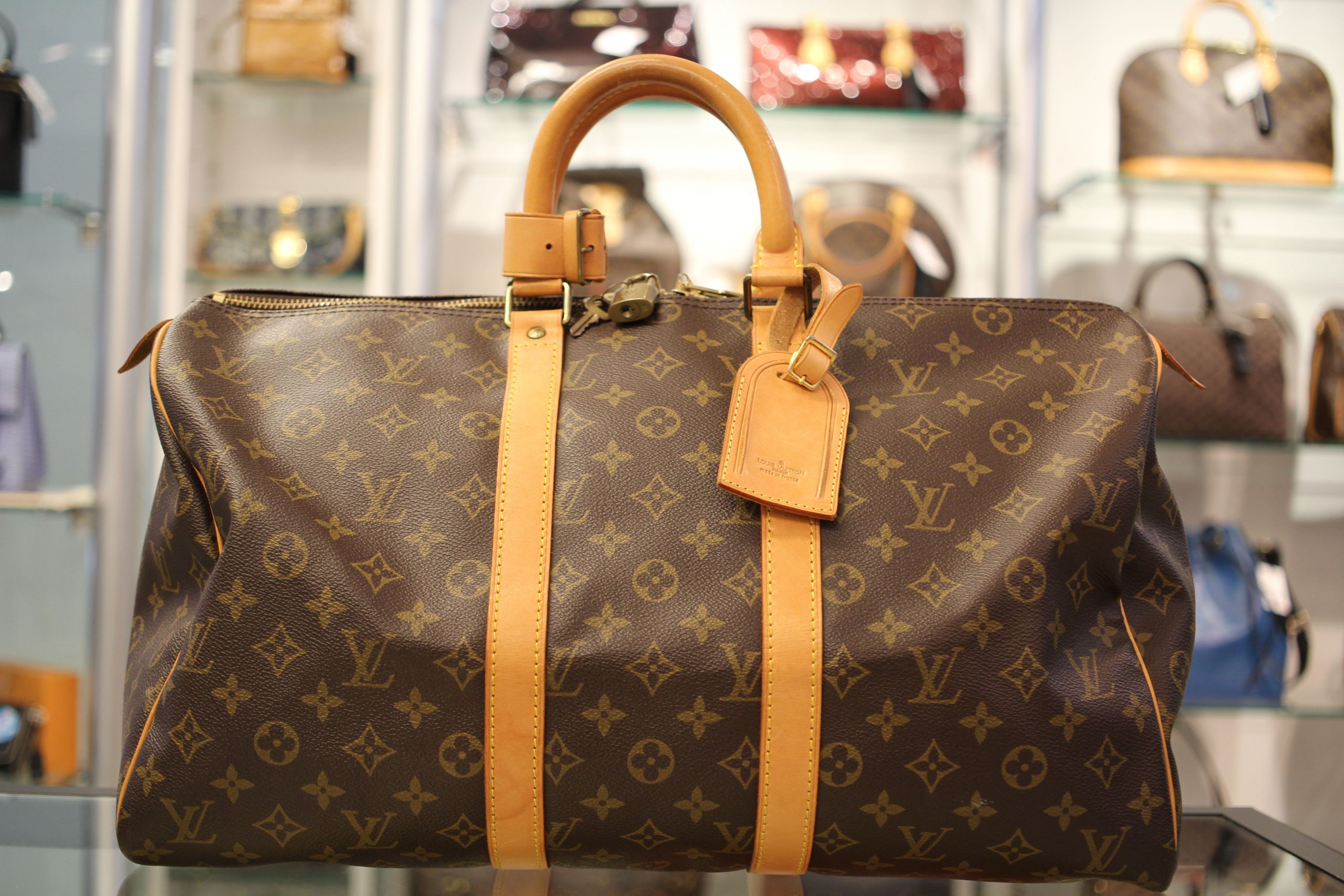 ルイヴィトン モノグラム キーポル45