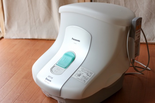 今年もPanasonicスチームフットスパが火(蒸気)を噴く![レビュー