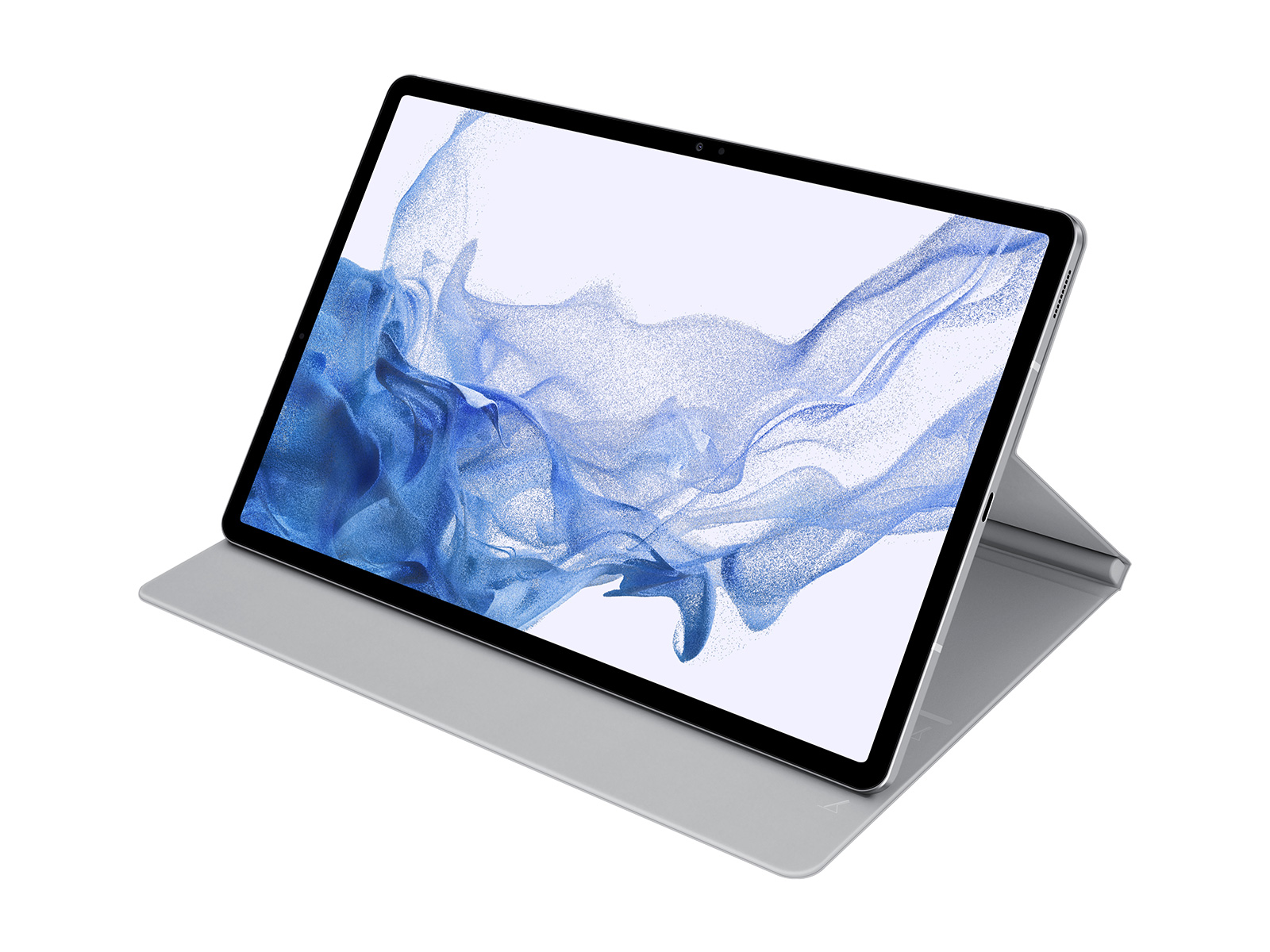 Galaxy Tab S8+ / S7 FE / S7+ Book Cover, Light Gray Mobile