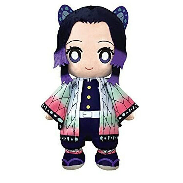 鬼滅の刃】くったりぬいぐるみ(胡蝶しのぶ) | キャラクターズショップ