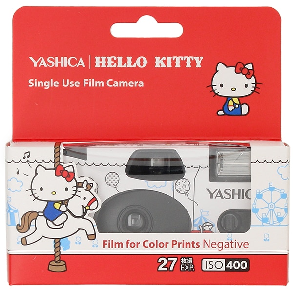 使い切りカメラ ハローキティープレイグランド | ヤシカカメラ(YASHICA