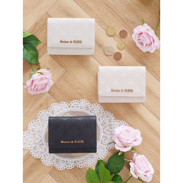 FLEURモノグラムウォレット | メゾン ド フルール(Maison de FLEUR