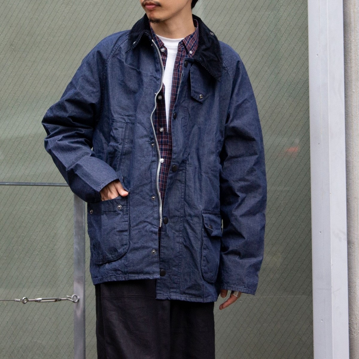 限定展開】【Barbour/バブアー】Bedale ビデイル DENIM | フレディ