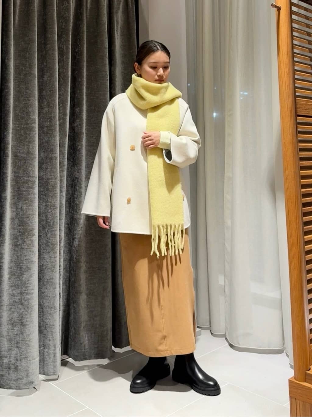 セール】 Lauren Manoogian TULU BLANKET フリンジストール （マフラー