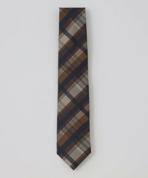 セール】 インポートシャドーペンチェックタイ （ネクタイ）｜BLUE