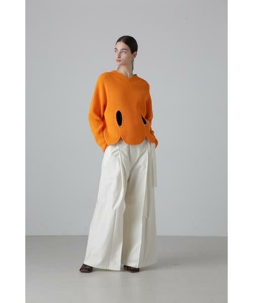 セール】 ◇ティアドロップホールニット （ニット・セーター）｜ADORE