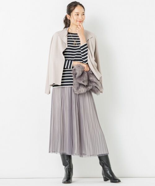 セール】 【Sサイズ有】SNOW WOOL ストレッチ ニットジャケット