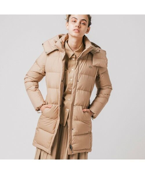セール】 フード脱着ダウンコート （その他アウター）｜LACOSTE