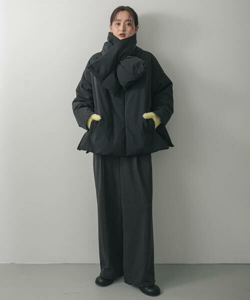 セール】 『WEB/一部店舗限定』マフラーツキシームレスダウン （ダウン