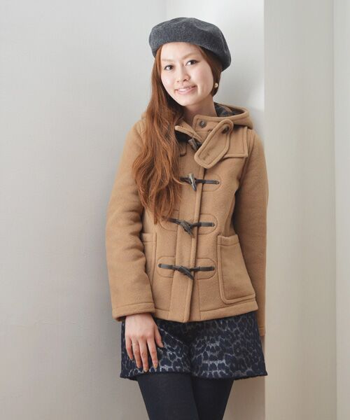 LONDON.TRADITION:ダブルフェイス ショートダッフル （ダッフルコート