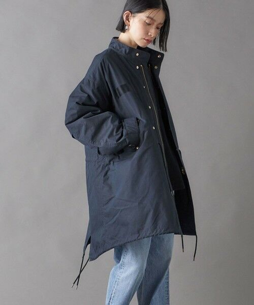 セール】 SHIPS NINE CASE:ミリタリー コート （ミリタリージャケット