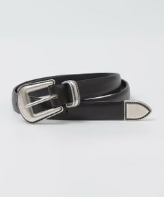 LEON掲載】型押しレザーベルト （ベルト・サスペンダー）｜MACKINTOSH