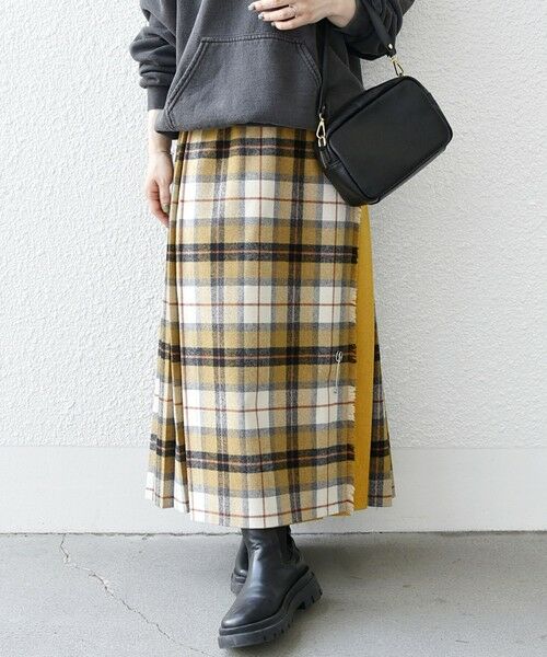 O'NEIL OF DUBLIN: コンビ キルト スカート 23AW (83cm) （ロング