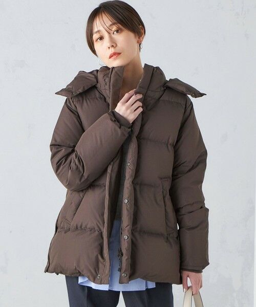 セール】 【SHIPS別注】〈手洗い可能〉TAION:2WAY フード ダウンコート