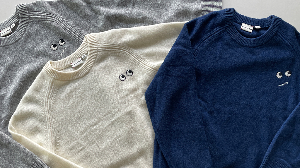 明日から予約販売！【ユニクロ×アニヤ】キッズ「クルーネックセーター
