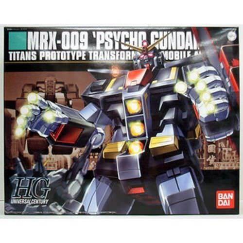 BANDAI HGUC 1/144 MRX-009 PSYCHO GUNDAM Plastic Model Kit Mobile