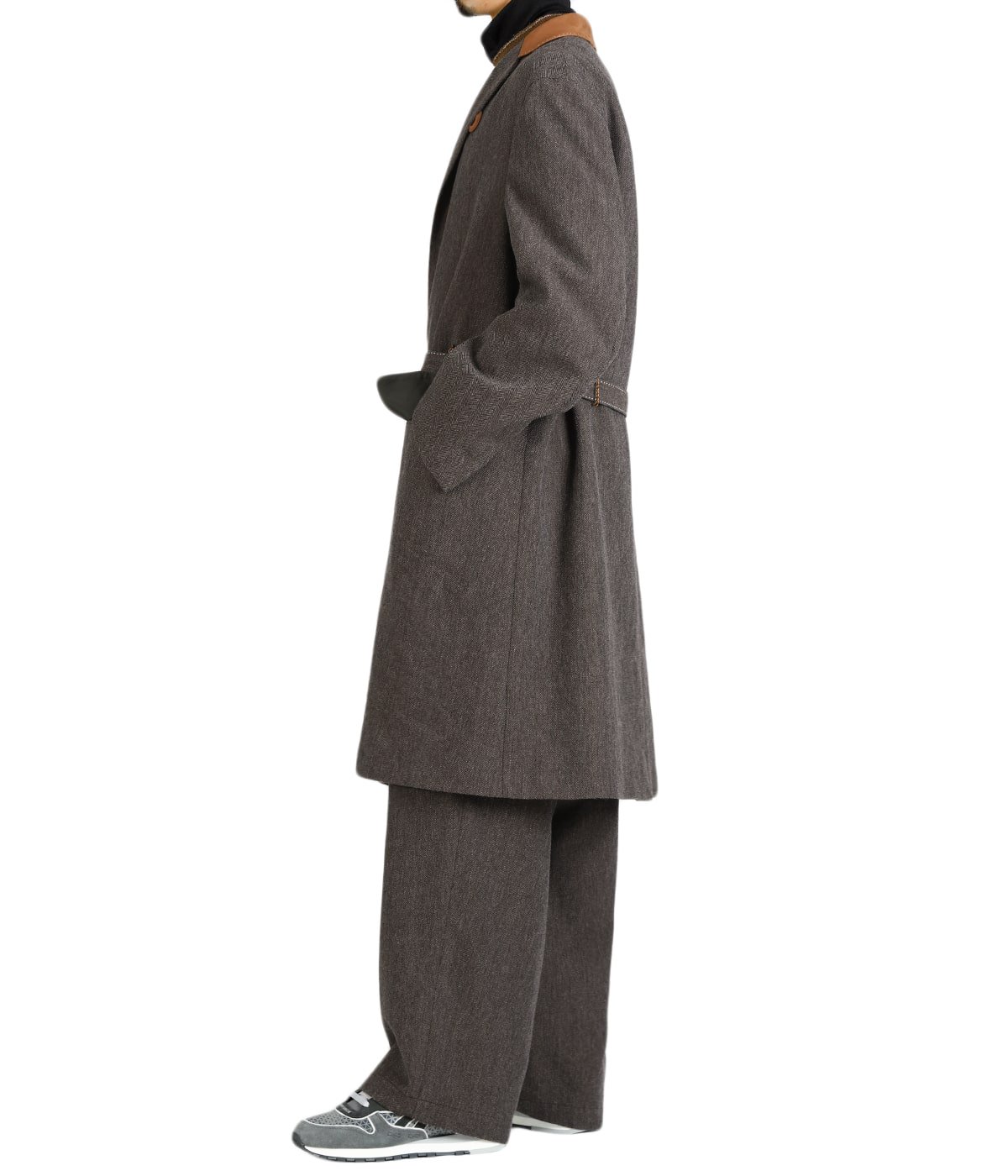 ベルテッド チェスターコート | kolor(カラー) / アウター コート