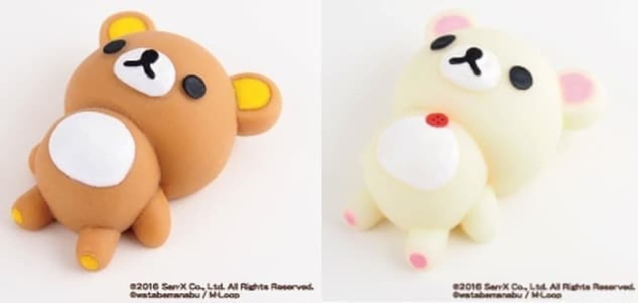 マシュマロみたい♪リラックマの「もにまるず」にだらんとあお向け