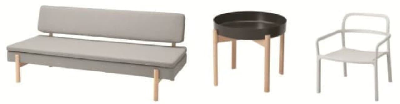 イケアと人気デザイナーHay夫妻による北欧コラボ！リビングルームに