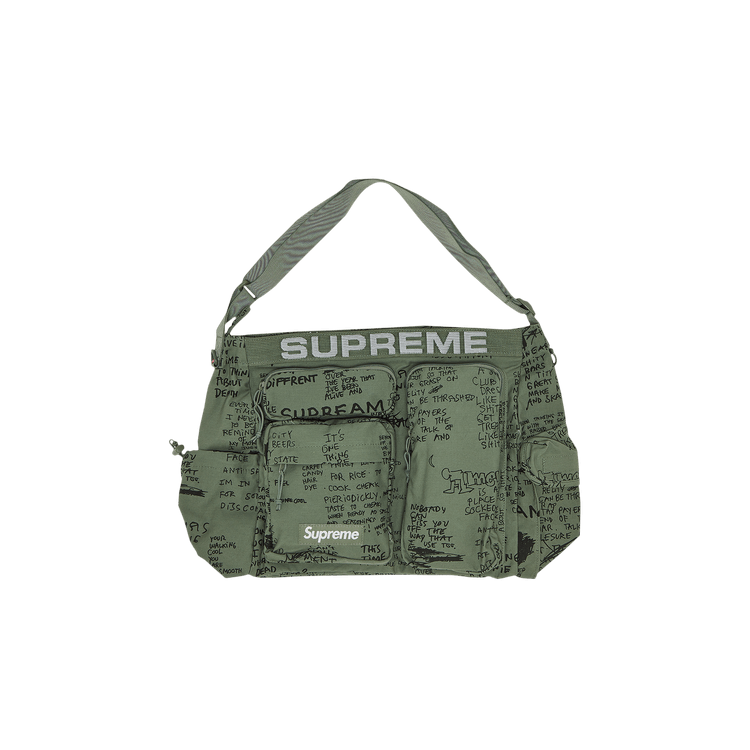 Buy Supreme Field Messenger Bag 'Olive Gonz' - SS23B13 OLIVE GONZ